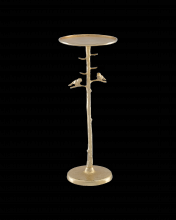 Currey 4000-0063 - Piaf Gold Drinks Table