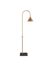 Currey 8000-0094 - Vision Brass Floor Lamp