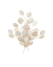 Currey 5000-0198 - Lunaria Silver Wall Sconce