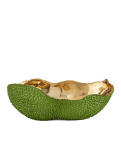 Currey 1200-0600 - Jackfruit Oval Green Bowl