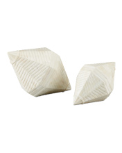 Currey 1200-0771 - Pavi Bone Prism Set of 2