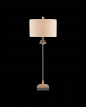 Currey 6334 - Pinegrove Brass Table Lamp