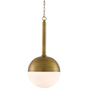 Currey 9000-0419 - Moonward Brass Pendant