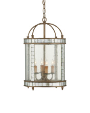 Currey 9229 - Corsica Small Silver Lantern