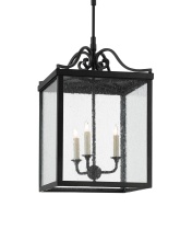 Currey 9500-0006 - Giatti Large Black Outdoor Lantern
